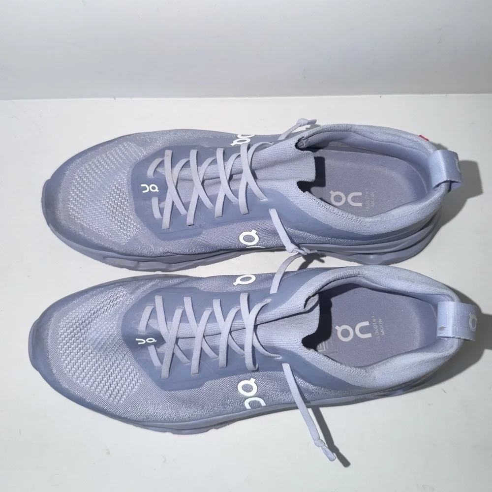 On Running Cloudtilt Moon Women’s Nimbus Blue Sneakers Sz 9 Speed Lacing